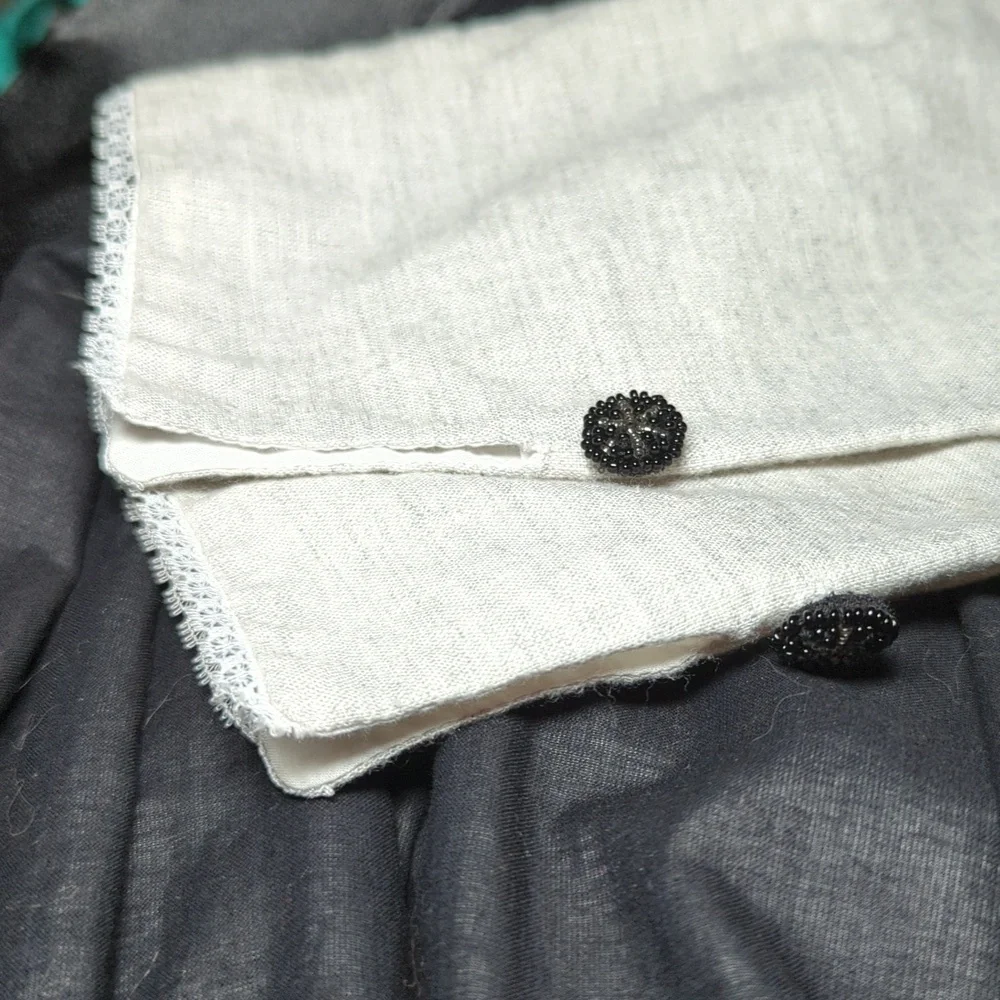Well Dressed Wolf Surprise Black Maxi Dress with Linen Top WDW Girls Size 4T